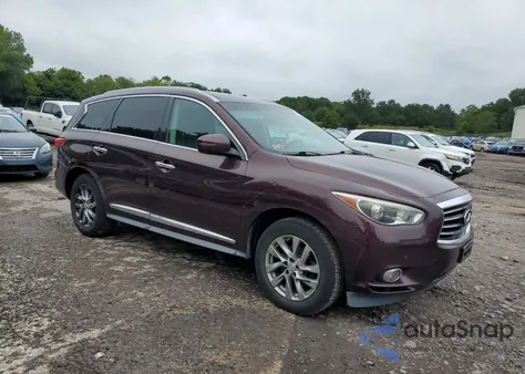 2013 Infiniti Jx35 from USA, damaged, VIN 5N1AL0MM3DC305744
